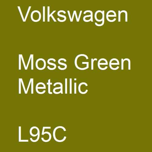 Volkswagen, Moss Green Metallic, L95C.